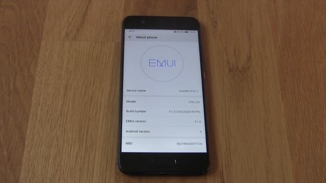 Huawei P10 Update EMUI 9.1