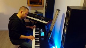 korg Nautilus 88 movie improvisation combination sound.