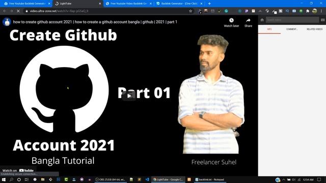 How to create best YouTube video backlink | Free YouTube video backlink | Freelancer Suhel смотреть онлайн