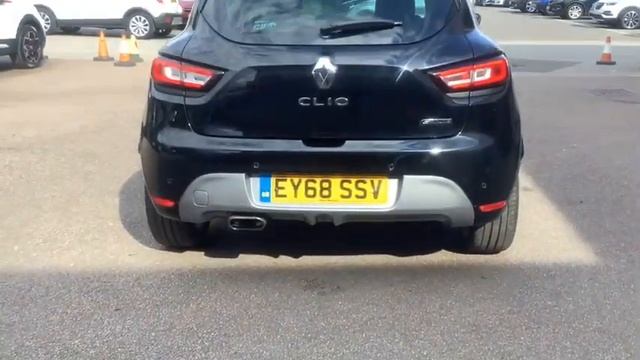 METALLIC BLACK RENAULT CLIO HATCHBACK 0.9 TCE 90 GT Line 5dr смотреть онлайн