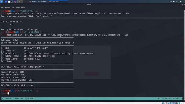 M87: 1 ~ VulnHub Walkthrough смотреть онлайн
