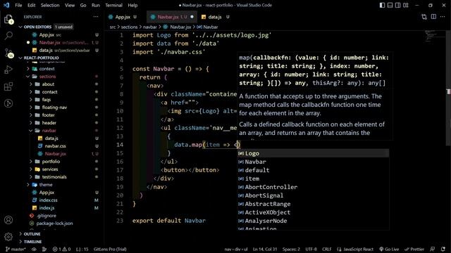 React Portfolio Website Tutorial From Scratch (2023) Responsive React JS Portfolio Website смотреть онлайн