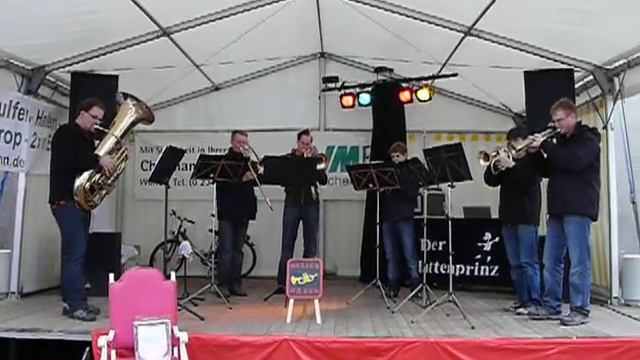 Wulfen Brass - Weihnachtsmarkt Wulfen 2009 - 2 - смотреть онлайн