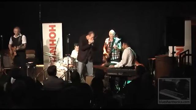 David Barrett's "Here We Go" (G, C Dia in 2nd) with B.B. & The Blues Shacks смотреть онлайн