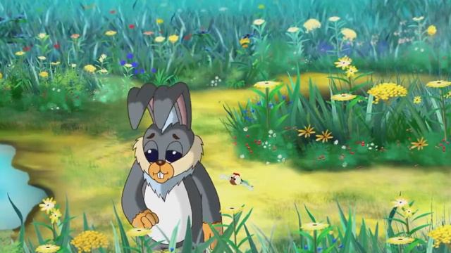 Мудрі казки тітоньки Сови Зайчик і роса Уроки тетушки Совы серия 9 смотреть онлайн