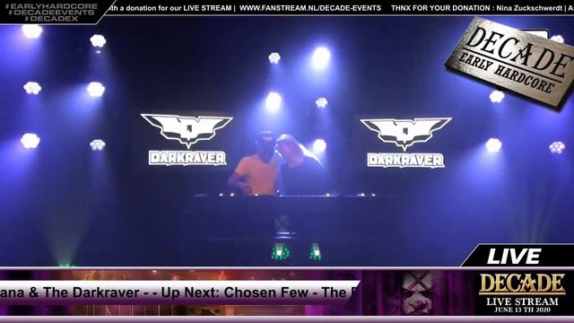 Lady Dana & The Darkraver live @ Decade Events Livestream 13 6 2020 смотреть онлайн