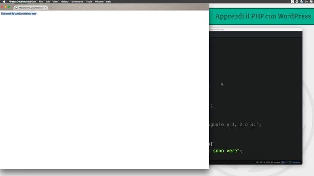 Gli operatori logici || (OR) in PHP смотреть онлайн