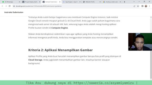 Submission Proyek Deploy Aplikasi Profile Menggunakan App Engine 2023 смотреть онлайн