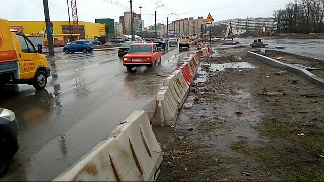 Пробил две покрышки. смотреть онлайн