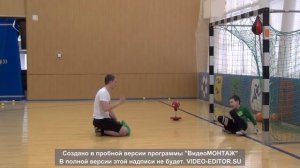 Пример тренировки вратаря 9-10 лет