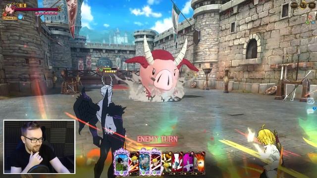 How To Easily Beat Giant Hawk Boss Fight - Full Guide & Solo - Seven Deadly Sins: Grand Cross Globa смотреть онлайн