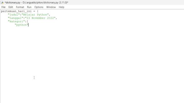 Python : Tipe Data Set, Struktur Dictionary, dan Fungsi(def). смотреть онлайн
