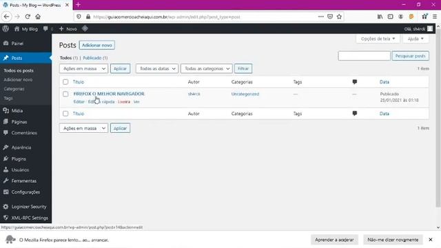 Bot post wordpress(Automação) - Script python para postar automaticamente no blog wordpress! смотреть онлайн