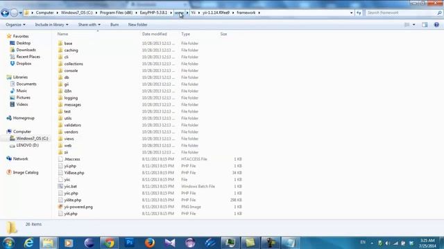 How to configure Yii Project смотреть онлайн