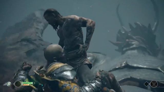God Of War 4 - Baldur Son Of Odin VS Kratos Son Of Zeus (God Of War 2018 PC) смотреть онлайн