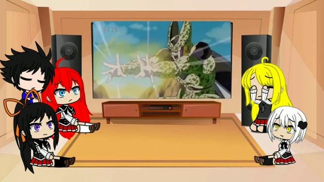 DxD+Goku React Goku Vs Cell