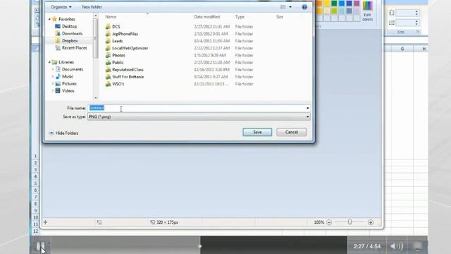 Creating a Craigslist Button Using Excel, Paint and Dropbox смотреть онлайн
