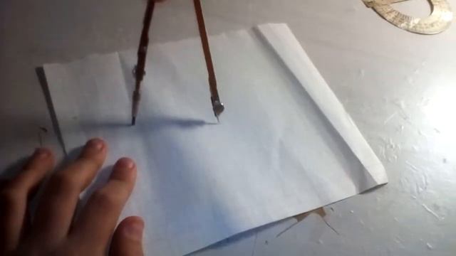 Как на чертить круг циркулем (что то пошло не так)! смотреть онлайн