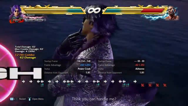 Tekken 7 Lee b1 combo смотреть онлайн