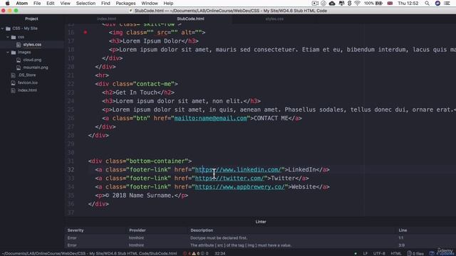 052 Adding Content to Our Website смотреть онлайн