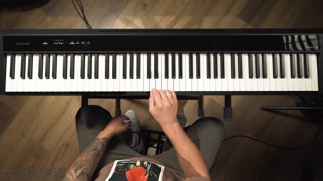 Цифровое пианино NUX NPK-10 (три сенсора и Bluetooth) смотреть онлайн