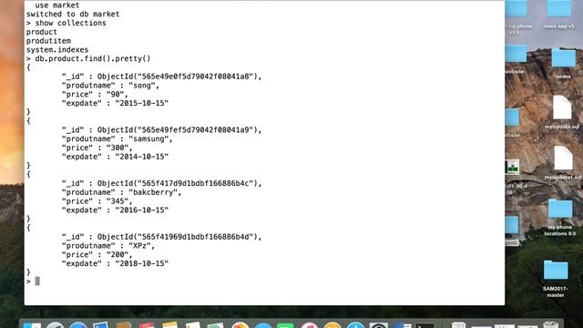 4- MongoDB|Remove collection حذف مجموعة смотреть онлайн