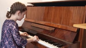 В.Моцарт "Сонатина До-мажор", 1-я часть исп.София Яковлева