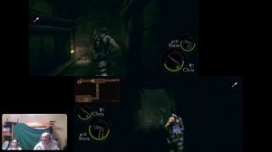 Resident evil 5 играем вдвоём