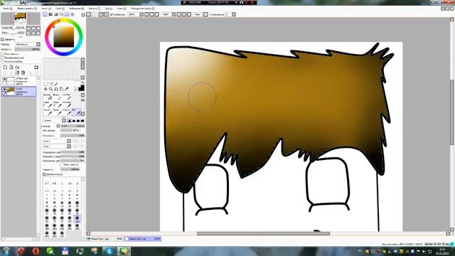 Рисуем арты в Paint Tool Sai #2 смотреть онлайн