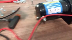 Лебедка Electric  Vinch 4000lb для минитрактора. Обзор и доработки.