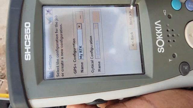 Set up of GPS (SOKKIA) смотреть онлайн