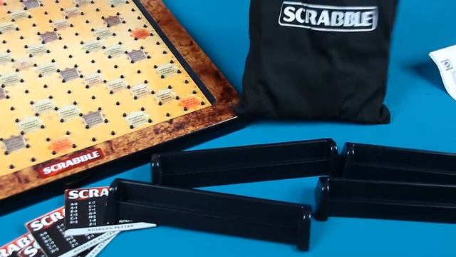 Scrabble Deluxe / Scrabble Prestiż - Board Game / Gra Planszowa - Mattel - www.MegaDyskont.pl смотреть онлайн