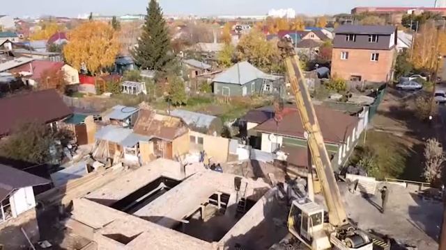 Дом из газоблока / Выявили близкое расположение грунтовых вод — Что делать? / Часть 1 смотреть онлайн