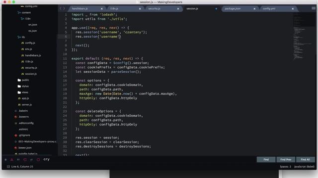 Desarrollando un CMS desde cero con Node.js Express, Handlebars, Stylus, Gulp y más: i18n #7 смотреть онлайн