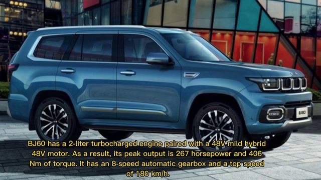 BAIC Launches BJ60 As Toyota Prado’s Competitor. #china #toyota #prado #baw