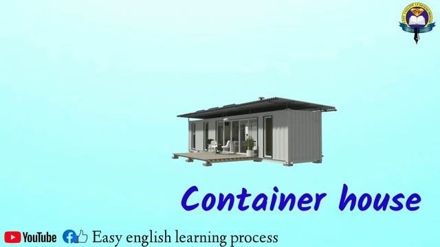 Different Types Of Houses | House Vocabulary In English | House Name | Easy English Learning Proces смотреть онлайн