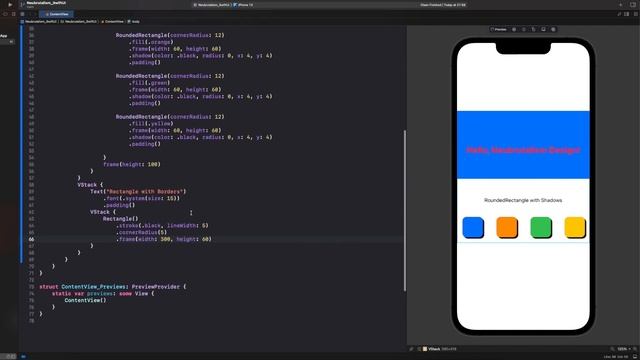 Neubrutalism UI SwitfUI Tutorial смотреть онлайн