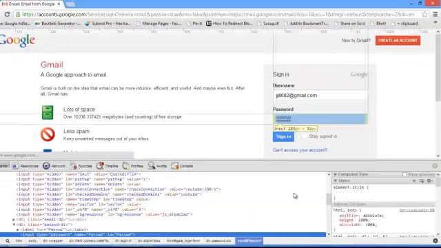 Know the password behind the stars in any browser for facebook, gmail and any other site смотреть онлайн