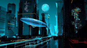 Неоновый город. Neon city. Cinema 4D + Adobe After Effects.