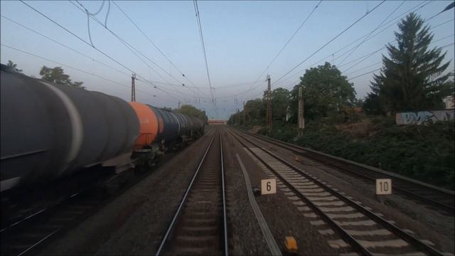 Führerstandsmitfahrt / Cab Ride BR 145 Delitzsch - Leipzig Plagwitz