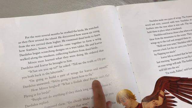 Greek Mythology Picture Story - Daedalus And Icarus