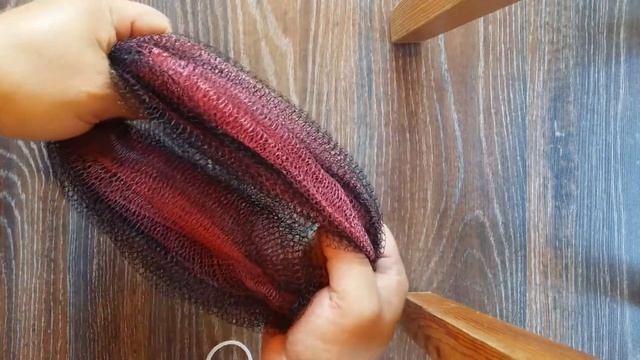 Как собрать мочалку ( бантик ) обратно. смотреть онлайн