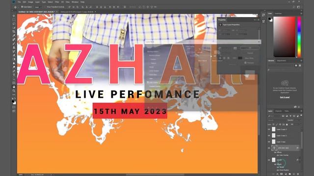 Poster Design in Photoshop cc 2022 смотреть онлайн