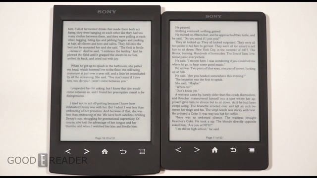 Sony PRS-T3 Vs Sony PRS T2