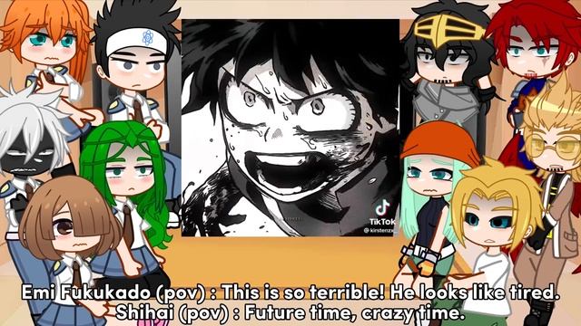 Past Class 1b + Pro Heroes react to season 6|| Gacha Club || смотреть онлайн