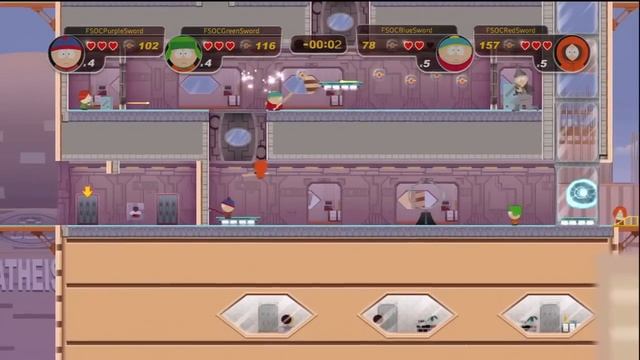 South Park Scott Tenorman's Revenge Level 1 (4 Player) смотреть онлайн