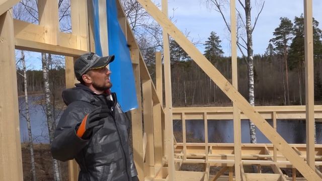 Как сделать мансардные стены в каркасном доме? На что обратить внимание? Каркасный дом от А до Я смотреть онлайн