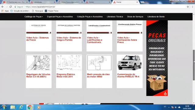 Motor Câmbio Freio Elétrica Manual Técnico Mitsubishi смотреть онлайн