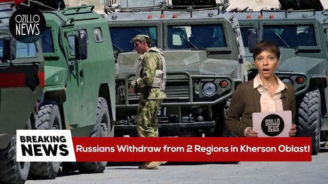 Ukraine War Map Changed! Russians Withdraw From 2 Regions In Kherson Oblast!