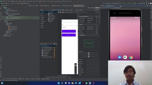 Constraint Layout Android Studio смотреть онлайн